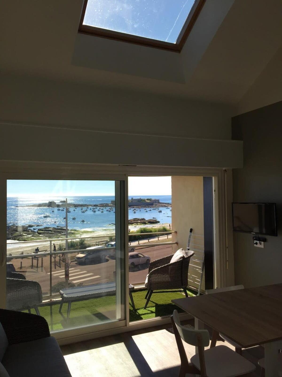 Magnifique Duplex Super Cosy Vue Mer 180 Ploemeur Zewnętrze zdjęcie